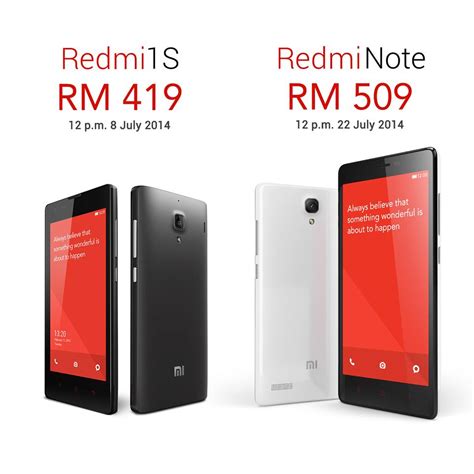 redmi note 1 price.